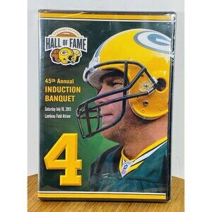 Brett Favre’s Hall Of Fame 2015 DVD New Sealed